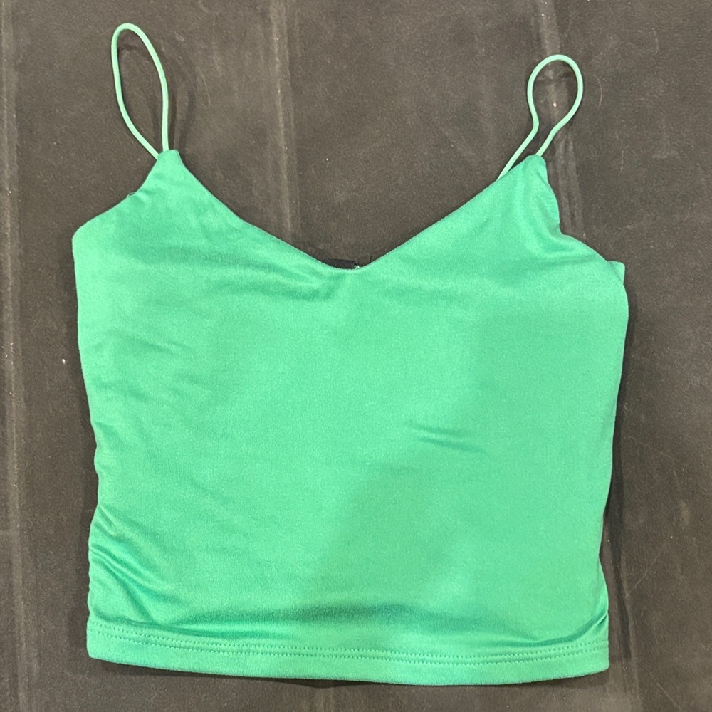 Windsor Vibrant Green Crop Top